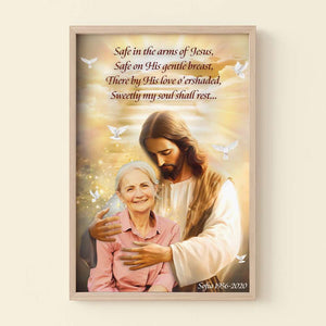 Custom Photo Gifts For Heaven Jesus Canvas Print 01HUMH311224-Homacus