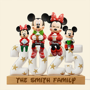 Sweet Family Christmas Light Box Personalized Gifts For Family 06PGDT041125-Homacus
