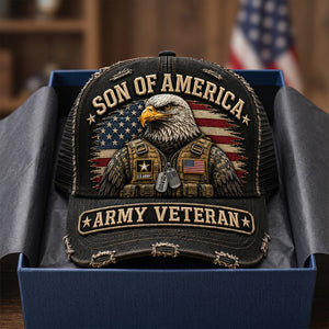 Son Of America Classic Cap - Personalized Gifts For Veteran 02natn280526-Homacus