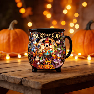 Odd Witches Ceramic Cauldron Mug - Personalized Gifts 02padt180826