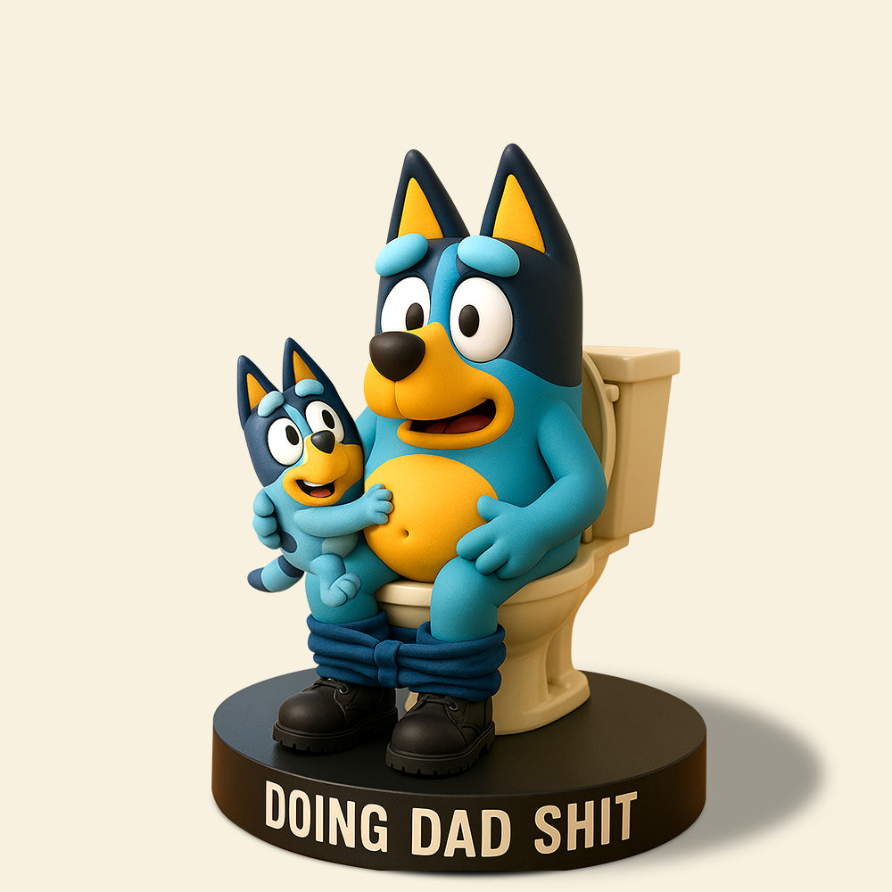 Holiday Chaos With Dad Plaque – Custom Christmas Gifts For Dad 02ohdt100525-Homacus