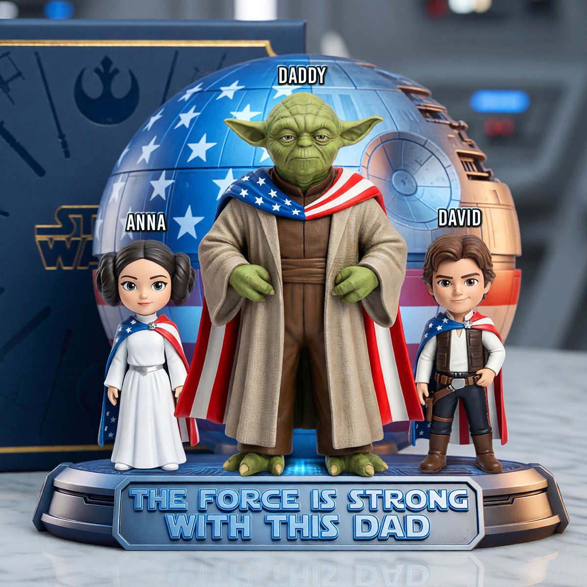 Space Hero Dad Acrylic Plaque - Personalized Father's Day Gifts 02NAQN250426-Homacus