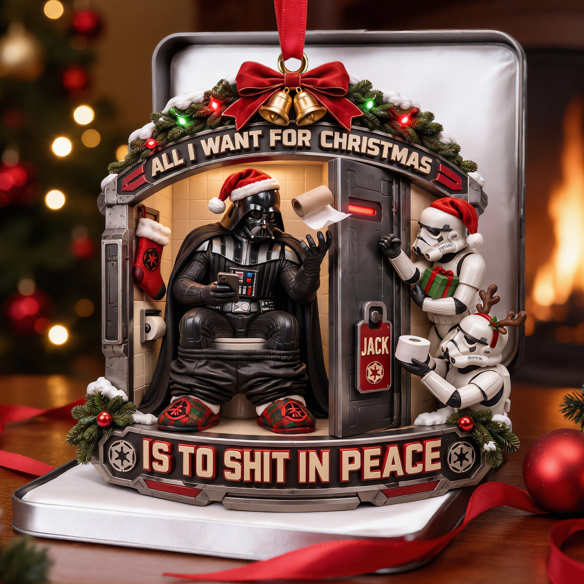 Legend Christmas Wish Acrylic Ornament - Personalized Christmas Gifts 06halu110926