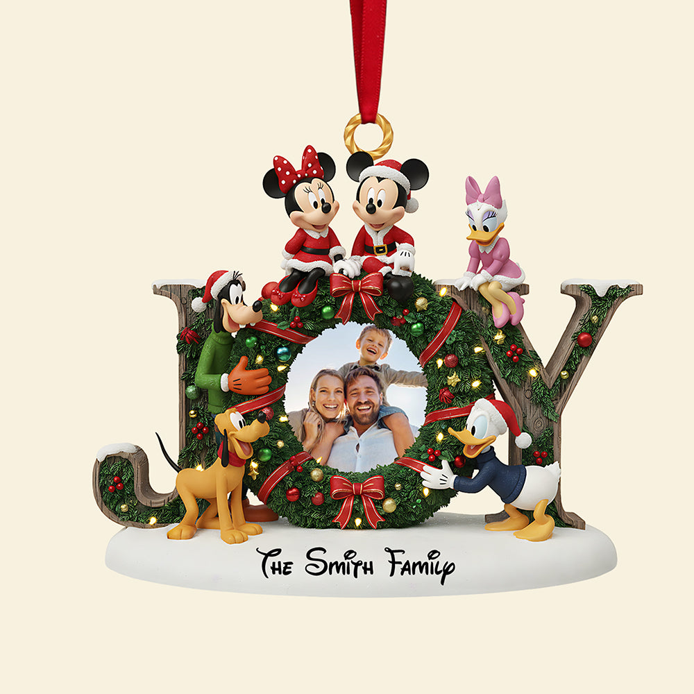 Custom Photo Family Acrylic Ornament, Personalized Gifts For Christmas 01kita161025-Homacus