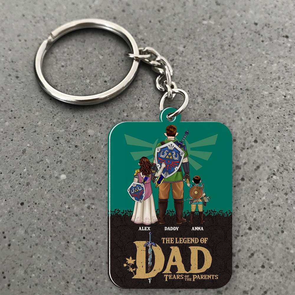 Personalized Gifts For Dad Keychain 02HUDT170524HG-Homacus
