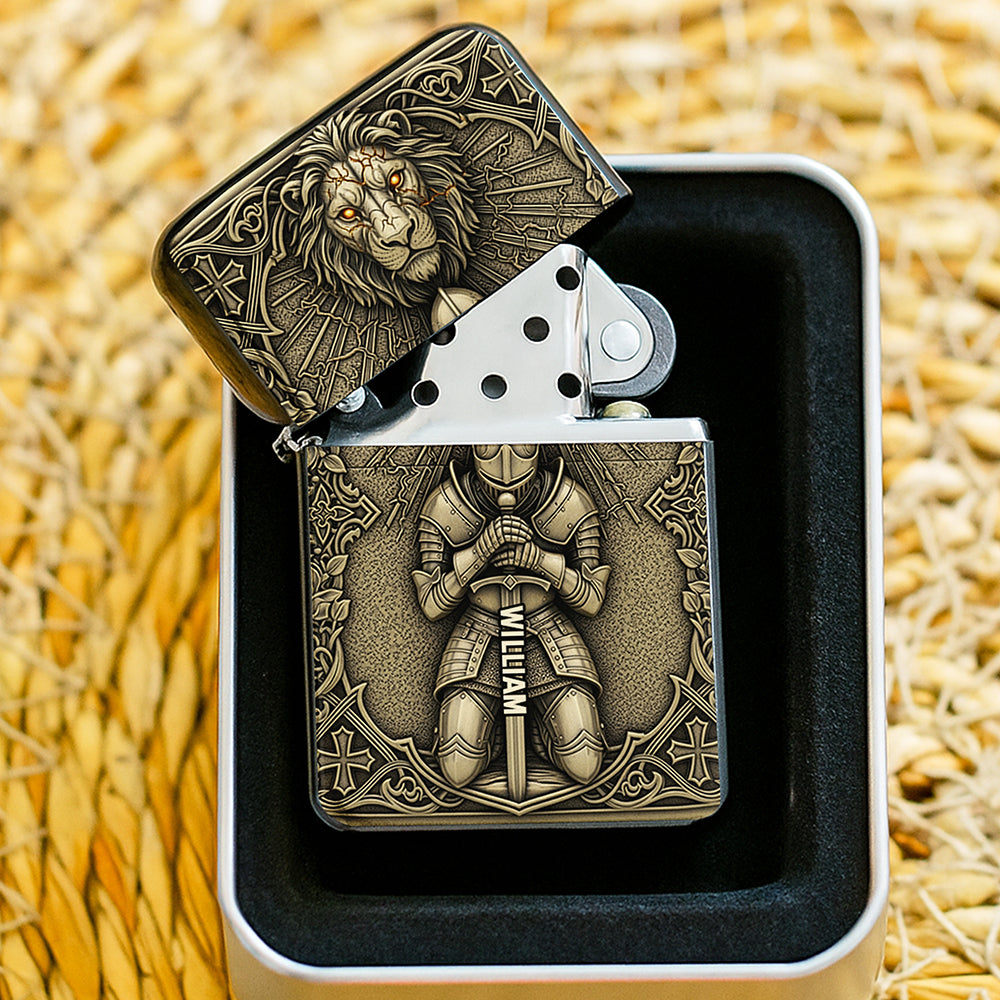 Knight of Faith Lighter – Personalized Gifts For Christians 03naqn040825-Homacus