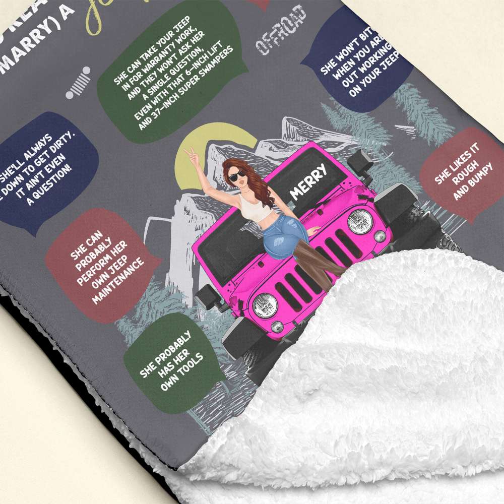 Personalized Gifts For Off Road Lover Blanket 01HUMH210624TM-Homacus