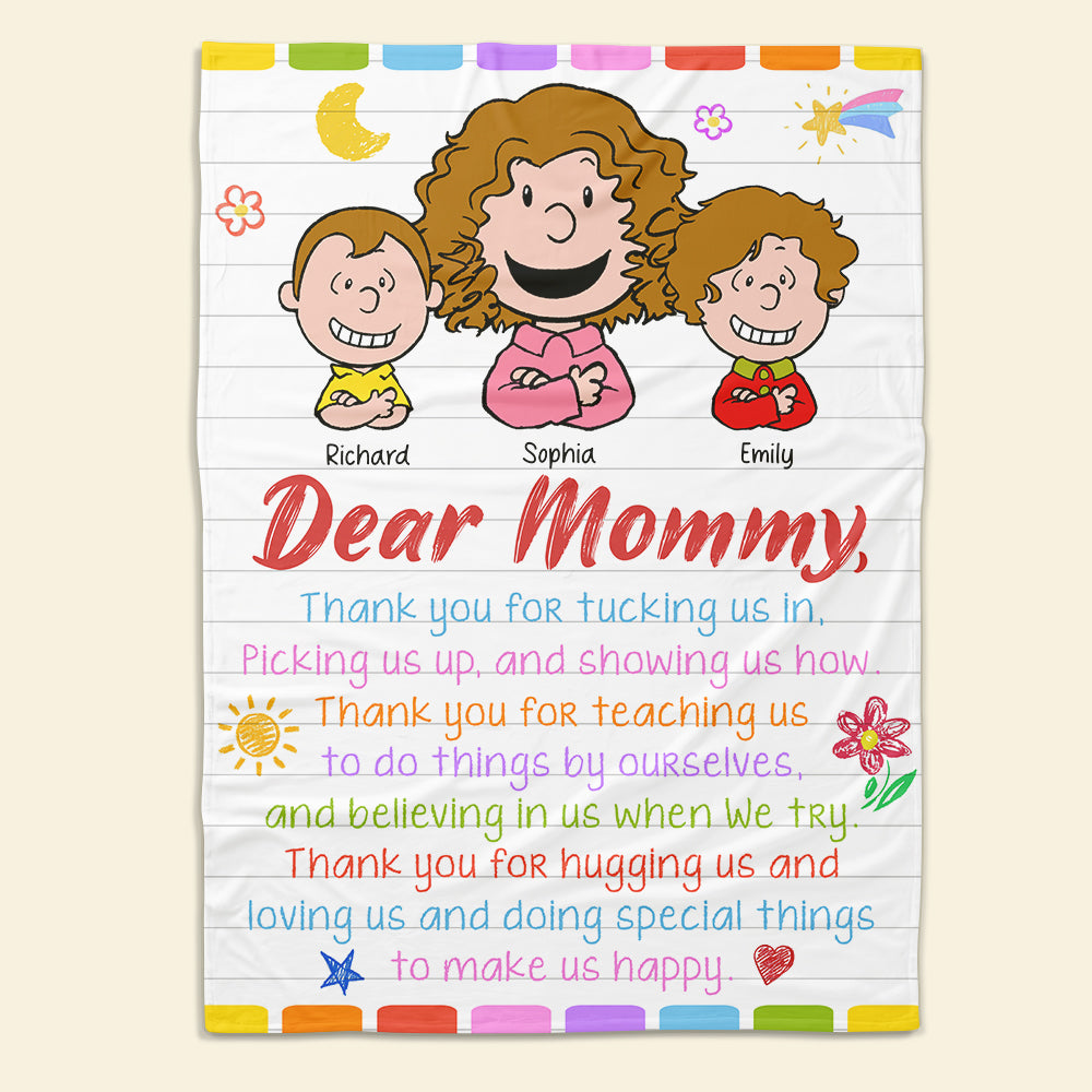 Personalized Gifts For Mom Blanket 03toqn140125hh-Homacus