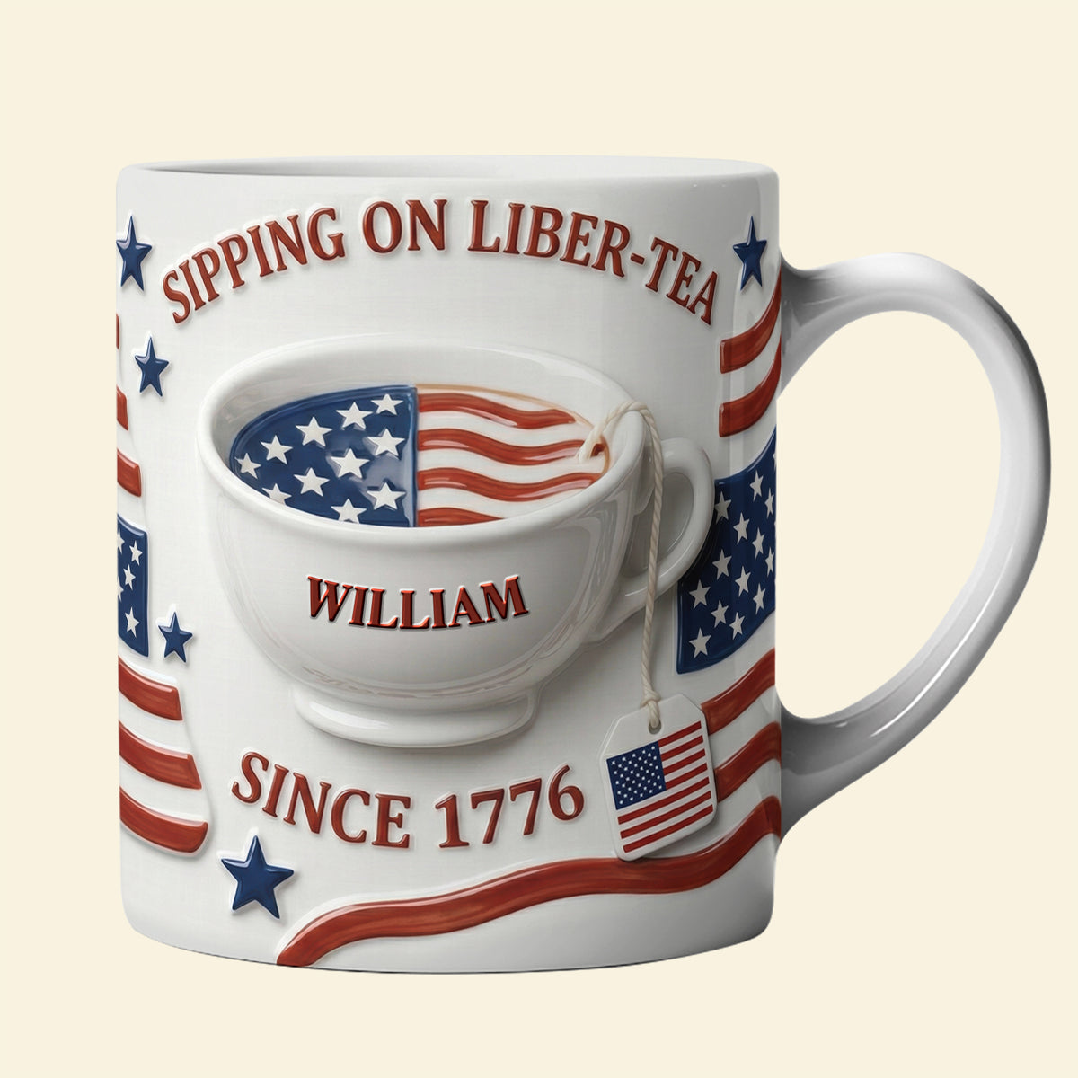 Proud Liber-tea Mug, Personalized Gifts For Tea Lovers 03QHQN280226-Homacus