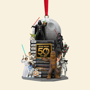 50th Anniversary Christmas Ornament - Personalized Gifts For Cosmic Lovers 01hutn220926