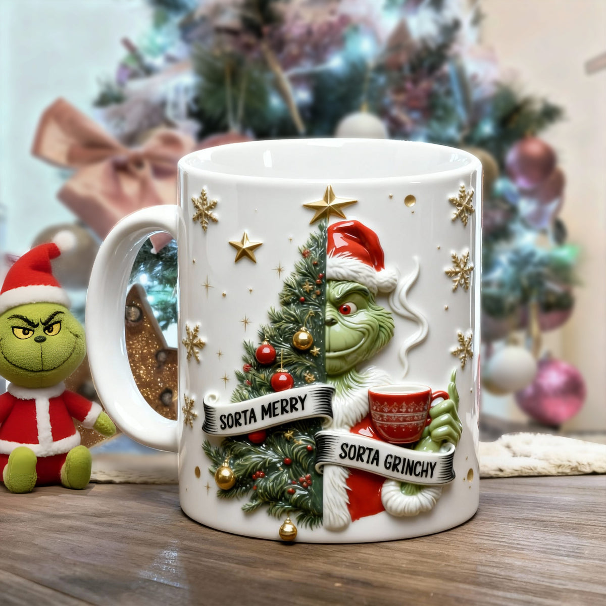 Personalized Annoyed Merry Spirit Mug 05QHLU201125-Homacus