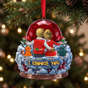 Family Pocket Creatures Christmas Ornament - Personalized Gifts For Family 02ohlu290826-Homacus