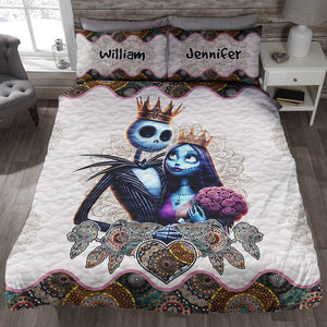 Personalized Gifts For Couple Quilt Bed Set 05qnqn051124-Homacus