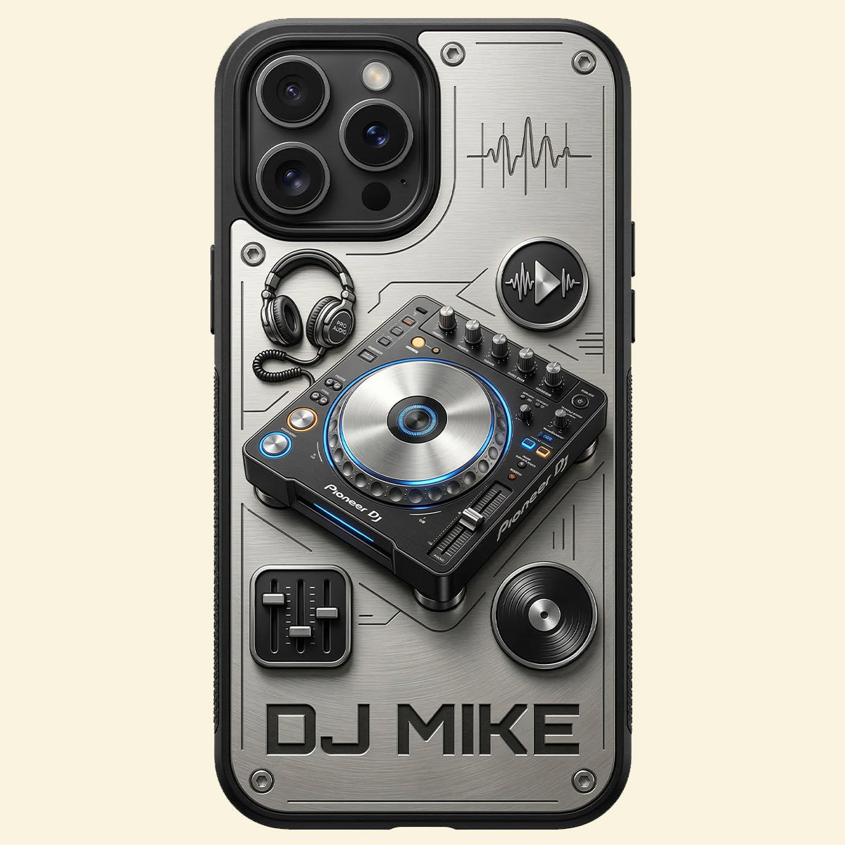 DJ Controller Phone Case - Personalized Gifts For Music Lovers 03natn160326-Homacus