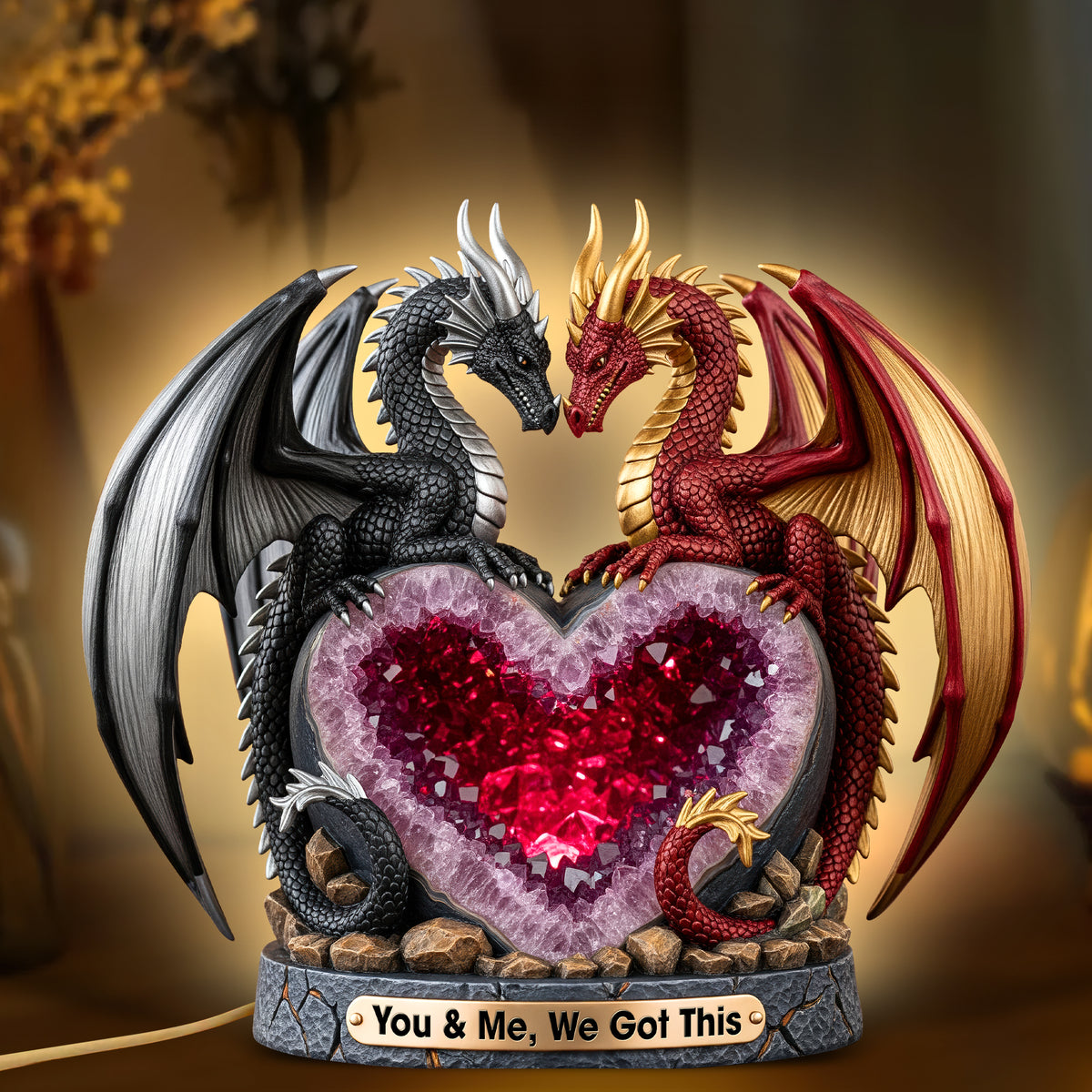 Fantasy Love Acrylic Light Box - Personalized Gifts For Couples 04PGQN271125-Homacus