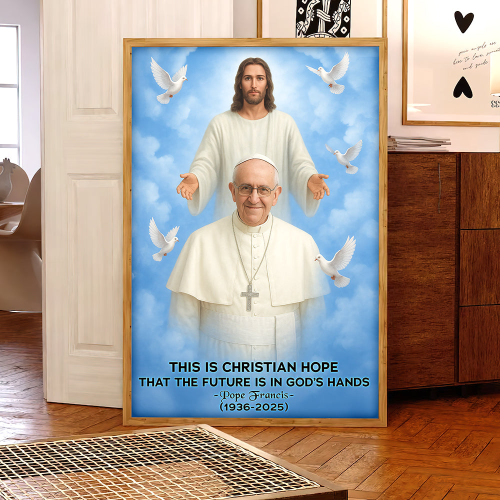 Pope Francis Canvas Print - Gift For Christian 03naqn220425-Homacus