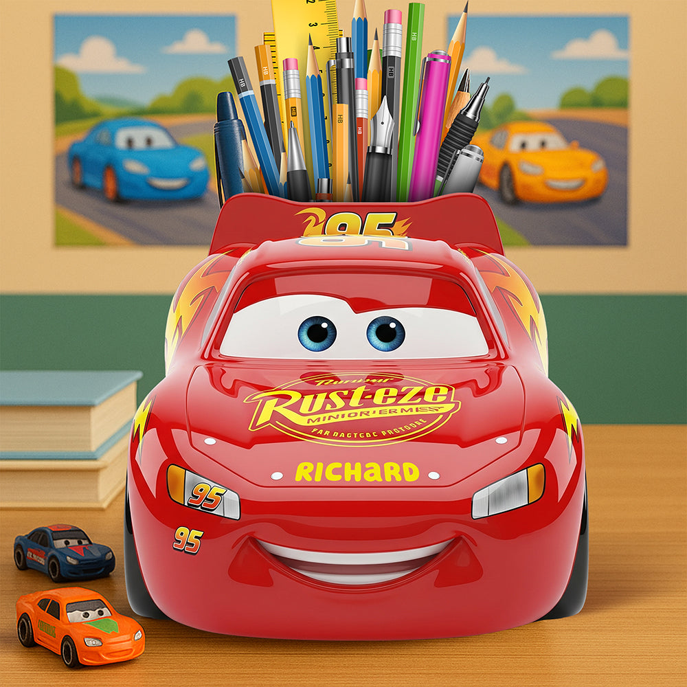 Personalized Gifts For Car Lovers Wooden Pen Holder 01ohqn230725-Homacus