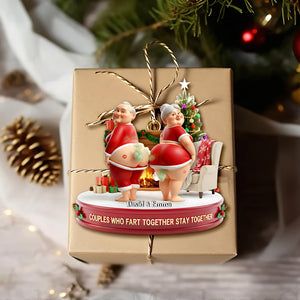 Funny Old Couple Ornament Personalzied Christmas Gifts 04OHLU211125-Homacus