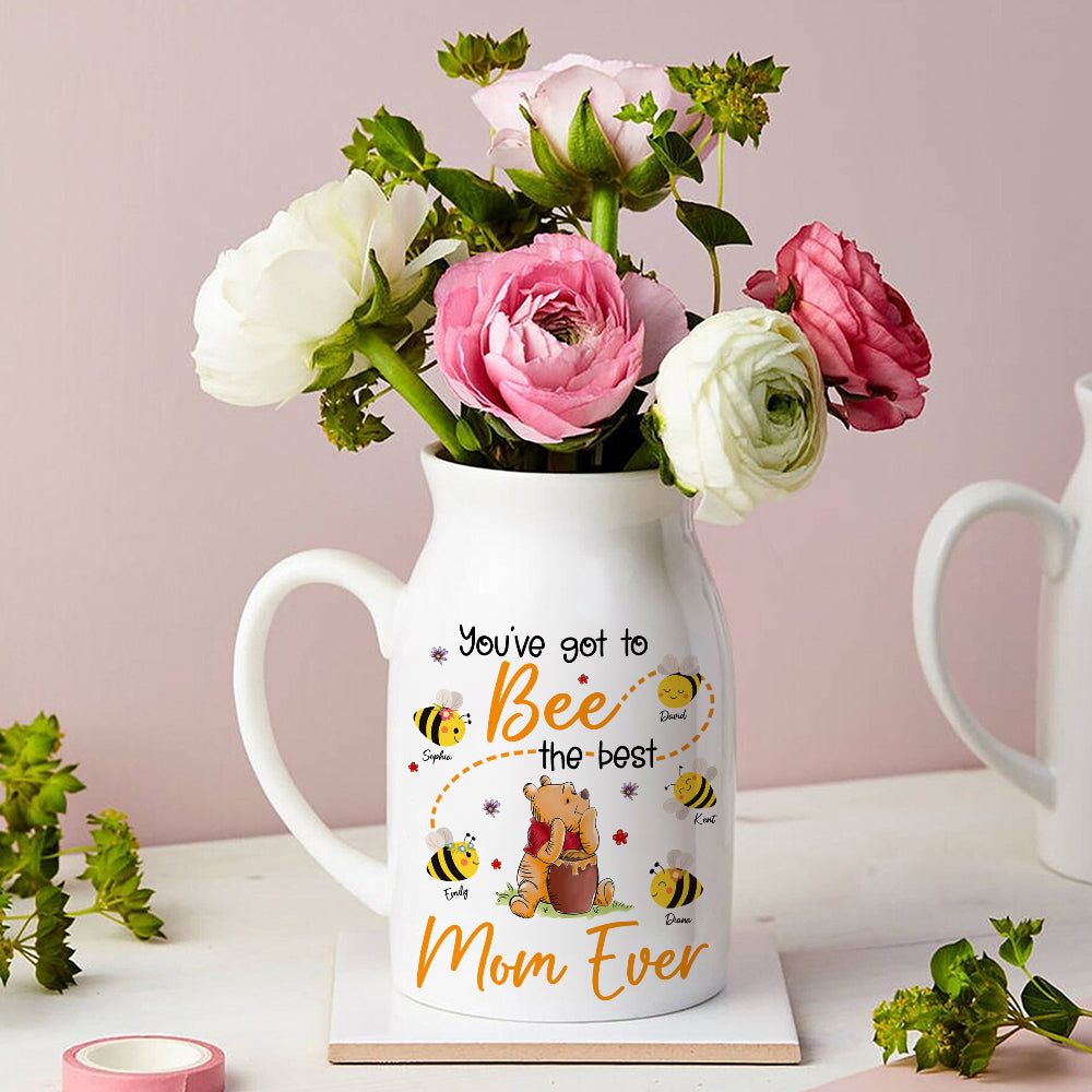 Personalized Gifts For Mom Flower Vase Best Mom Ever 02naqn050324-Homacus