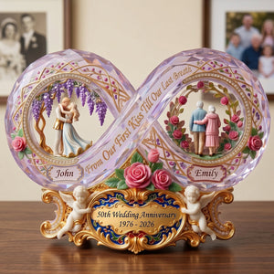 A Lifetime Of Love Acrylic Plaque - Personalized Gifts For Loved Ones 02TYTN290526-Homacus