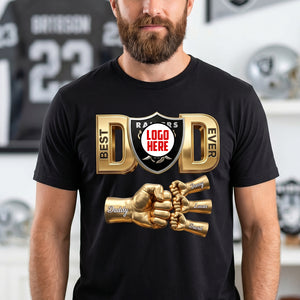 Game Day Dad & Kids Matching Shirt - Personalized Gift For Sporty Dads 04NATN220526-Homacus