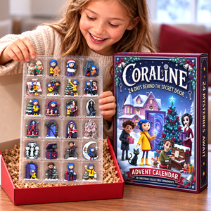 Whimsical Christmas - Behind the Secret Door Gothic Advent Calendar Blind Box - Personalized Christmas Gifts 06tyqn271026-Homacus