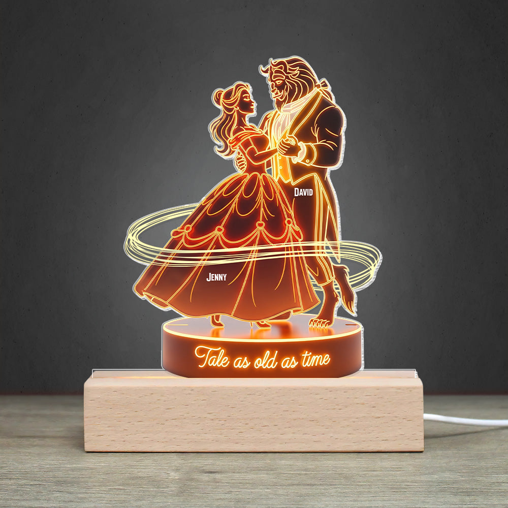 Fairy Tales LED Light Personalized Gifts For Couple 01ohtn190625-Homacus