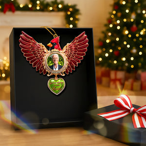Cardinal Memorial Christmas Ornament – Custom Photo Gifts For Loved Ones In Heaven 02tgqn011025-Homacus
