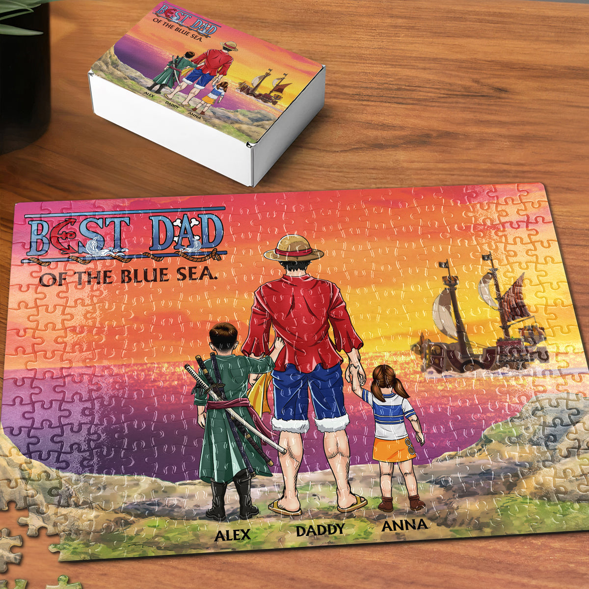 Personalized Gifts For Dad Jigsaw Puzzle 01hudt180524pa-Homacus
