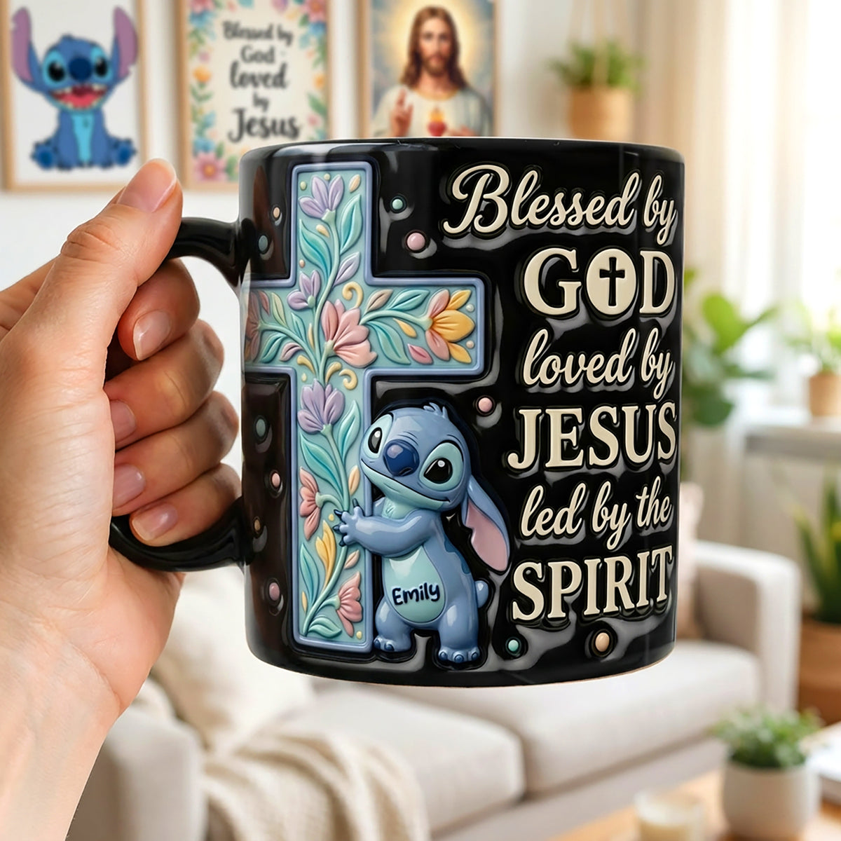 Faith Cross Coffee Mug – Personalized Gifts For Christians 01toqn150126-Homacus