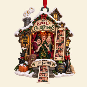 I Put A Spell On Christmas Ornament - Personalized Gifts For Christmas Ornament 02HATA220926-Homacus