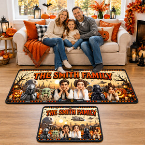 Cosmic Adventure Halloween Runner Rug - Personalized Gifts For Family 05tyqn030926