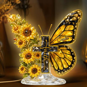 Faith Cross Acrylic Light Box - Personalized Gifts For Christians 05huqn051225-Homacus