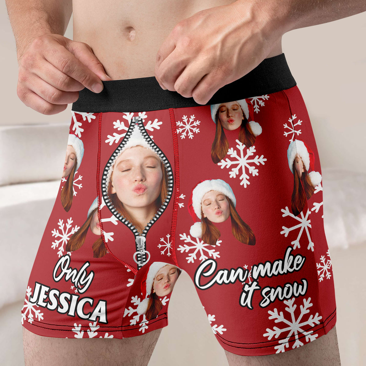 Custom Photo Gifts For Men Boxer Christmas 03XQMH111024-Homacus