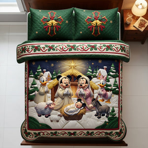 Christmas Faith Quilt Bed Set - Personalized Gifts 11PALU141125-Homacus