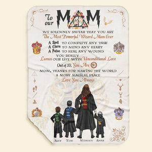Personalized Gifts For Mom Blanket 02HUDT170424TM-Homacus
