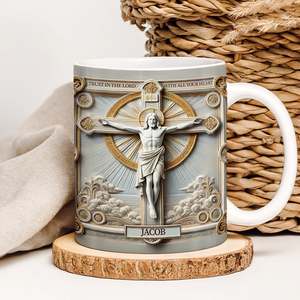 Personalized Gifts For Jesus Lover Coffee Mug, Trust In The Lord 03tgpu311224-Homacus