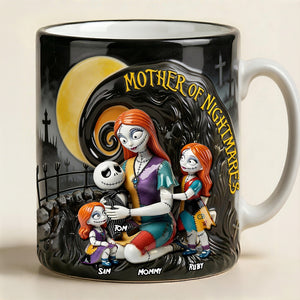 Spooky Mom Coffee Mug - Personalized Mother's Day Gifts 03OHDT020426-Homacus