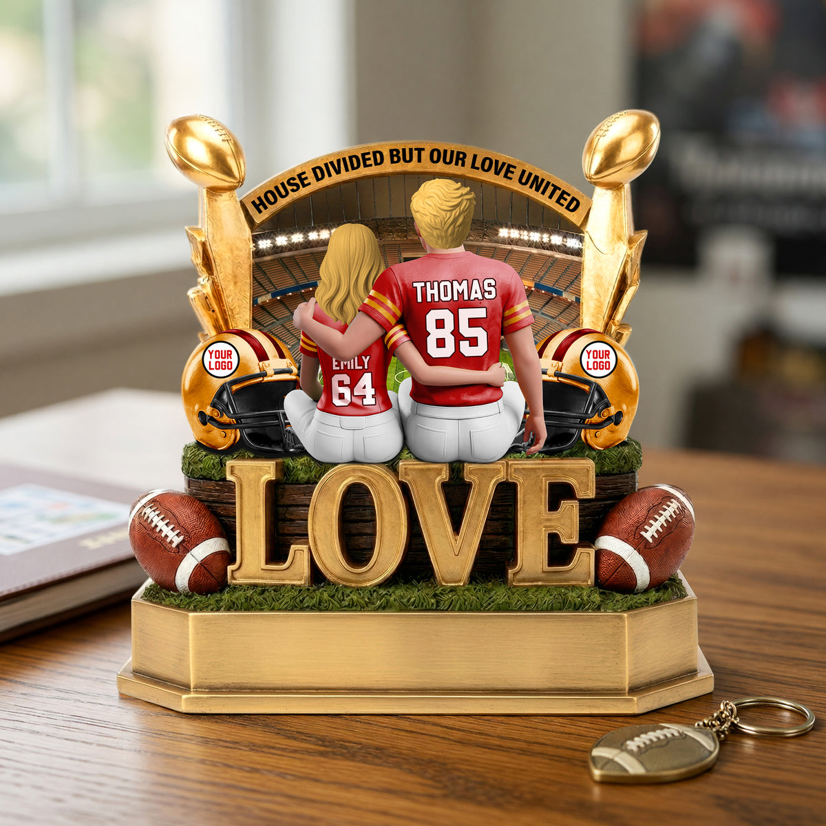 Eternal Affection Acrylic Plaque - Personalized Gifts For Sporty Couples 05ohqn200626-Homacus