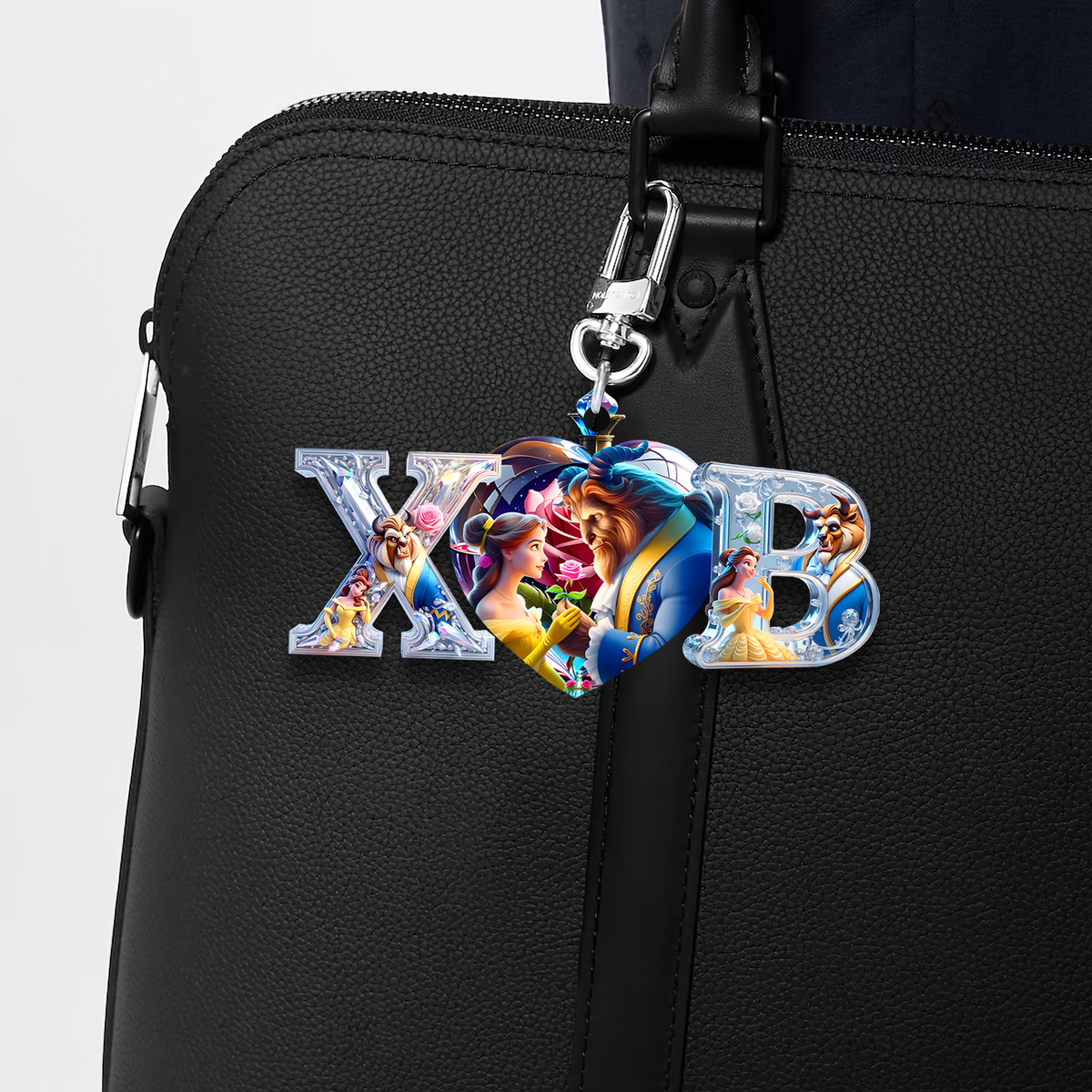 Couple Heart Keychain - Personalized Gifts For Couple 04ohpu130625-Homacus