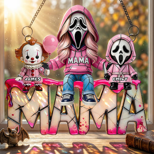 Pinky Horror Mom Suncatcher Ornament - Personalized Gifts For Mom 03OHDT280326-Homacus