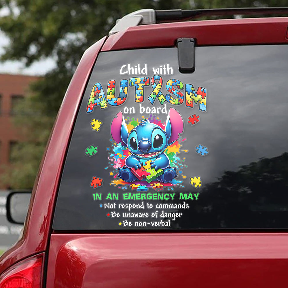 Christmas Gifts For Autism Awareness Car Decal 04huqn270225-Homacus