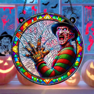 Personalized Gifts For Horror Movie Fans Suncatcher Ornament 03KATN220824-Homacus