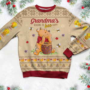 Personalized Gifts For Grandmas Christmas Ugly Sweater 04PGQN101024-Homacus