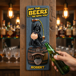 Cosmic Brew Wall Bottle Opener - Personalized Gift For Space Lovers 07TODT290726