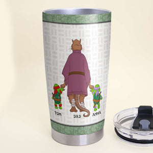 Personalized Gifts For Dad Tumbler Our Master Dad-Homacus