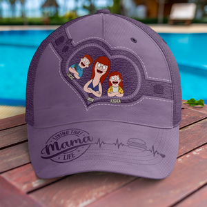 Personalized Gifts For Mom Classic Cap Living That Mama Life 01ohpu030325hg-Homacus