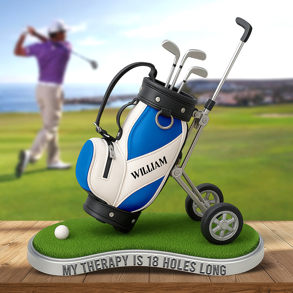 Golf Therapy Acrylic Plaque - Personalized Gifts For Golf Lovers 01ohqn260625-Homacus