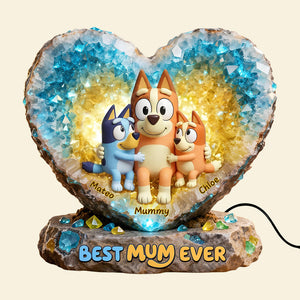 Glowing Hug Motherhood Light Box Personalized Gifts For Mom 06HUDT140426-Homacus
