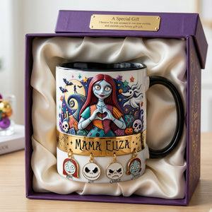 Spooky Mom and Kids Coffee Mug - Personalized Gifts For Mother 02palu030426-Homacus